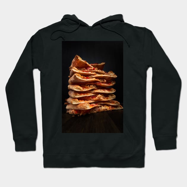 The tower of pizza Hoodie by naturalis